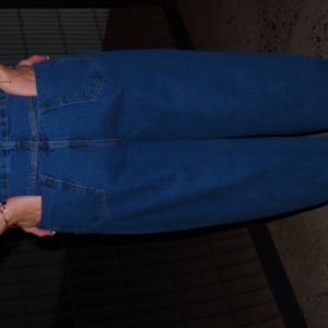 Calça jeans leg bag