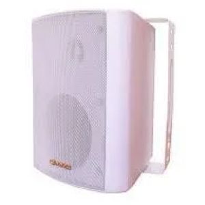 CAIXA SOUNDVOICE SOM AMBIENTE OT-65 OUTDOOR FALANTE DE 6" - 70 WATTS RMS - BRANCA COM SUPORTE