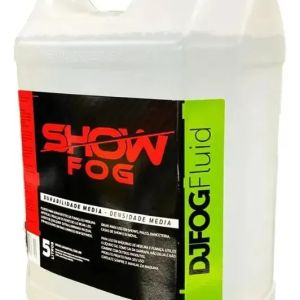 LIQUIDO PARA MAQUINA DE FUMAÇA SHOW FOG 5 LITROS TUTTI FRUTTI