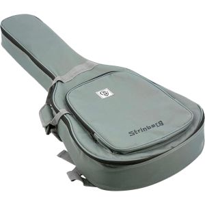 VIOLÃO STRINBERG ELETROACÚSTICO FOLK COM EFEITOS SD-301 HCR TOBACCO SATIN COM BAG LUXO