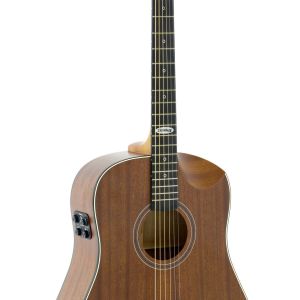 VIOLÃO STRINBERG ELETROACÚSTICO FOLK COM EFEITOS SD-301 HCR MAHOGANY SATIN COM BAG LUXO