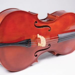 VIOLONCELO VIVACE 4/4 COMPLETO COM CAPA, ARCO E BREU MOZART CMO-44 VERNIZ BRILHANTE