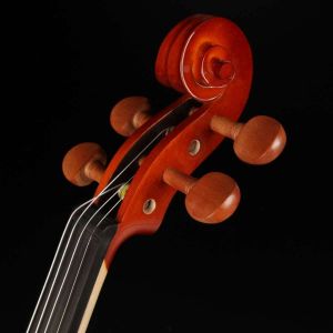 VIOLINO HOFMA HVE-241 TAMPO DE ABETO E FUNDO DE MAPLE COMPLETO COM ESTOJO, ARCO E BREU TAMANHO 4/4