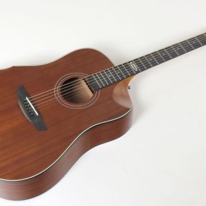 VIOLÃO STRINBERG ELETROACÚSTICO FOLK COM EFEITOS SD-301 HCR MAHOGANY SATIN COM BAG LUXO