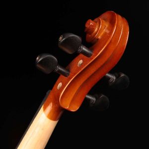 VIOLINO EAGLE MASTER VE-144 TAMPO DE ABETO MACIÇO E FUNDO BIPARTIDO DE MAPLE MACIÇO TAMANHO 4/4