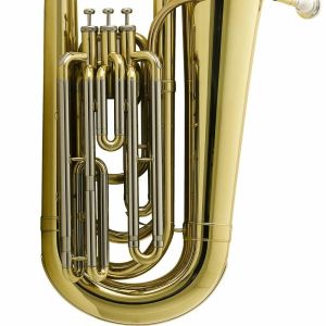 TUBA HARMONICS SIB 3 PISTOS HBB-L332L - 3/4 Laqueada