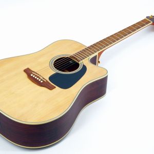 VIOLÃO TAKAMINE ELETROACÚSTICO FOLK GD-51CE NS NATURAL SATIN TAMPO MACIÇO COM PRÉ TP4T GD51