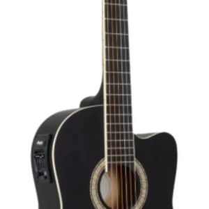 VIOLAO GIANNINI NYLON ELETROACUSTICO GNF-1D CEQ BK