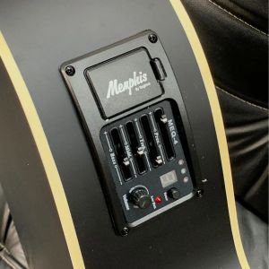 VIOLAO GIANNINI NYLON ELETROACUSTICO GNF-1D CEQ BK