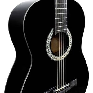 VIOLAO GIANNINI ACUSTICO AÇO S-14 PRETO
