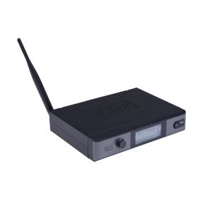MICROFONE DYLAN SEM FIO UDX-03 - UM RECEPTOR COM UMA ANTENA, UM TRANSMISSOR -  UM HEADSET E UM LAPELA
