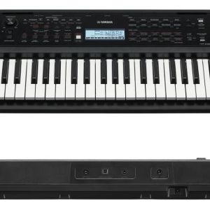 TECLADO YAMAHA PSR-E383-BRA 61 TECLAS SENSITIVAS, 650 SONS, 260 RITMOS