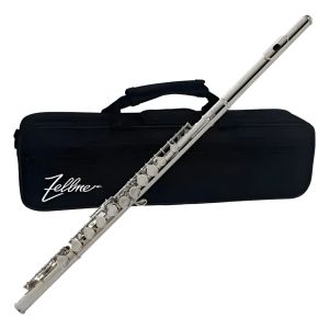 FLAUTA ZELLMER TRANSVERSAL NIQUELADA - ZFL-600N - EM DÓ