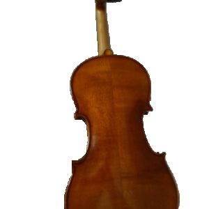 VIOLINO DE OFICINA AJUSTADO POR LUTHIER COM TAMPO DE ABETO MACIÇO 4/4 COM ESTOJO, ARCO E BREU