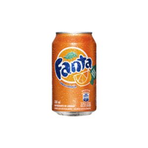 Fanta laranja lata 350ml